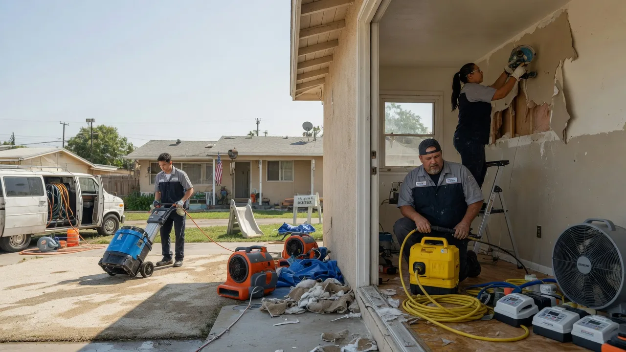 Water Damage Restoration in Brea, CA near me